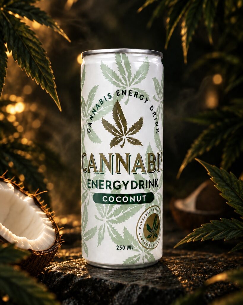 Coconut Cannabis Energy Drink
